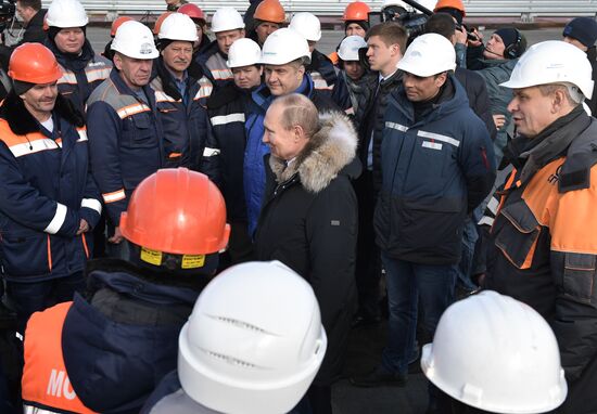 President Vladimir Putin's working trip to Southern Federal District