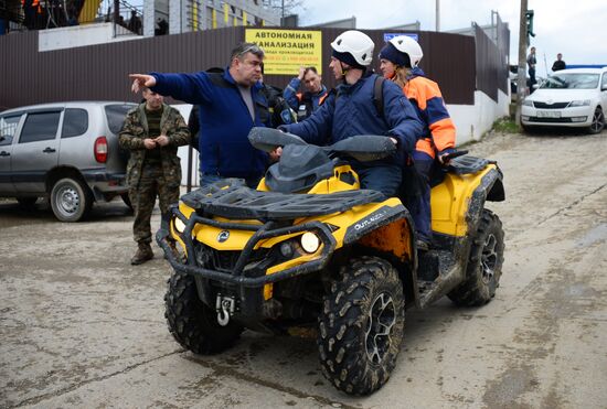 Search operation for missing girl in Sochi