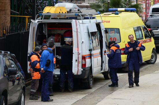 Search operation for missing girl in Sochi