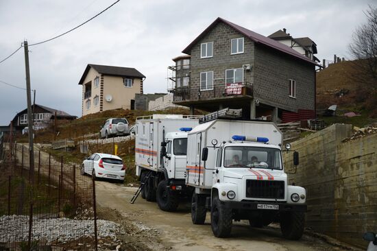 Search operation for missing girl in Sochi