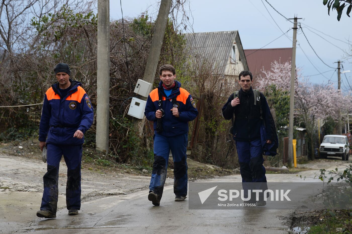 Search operation for missing girl in Sochi