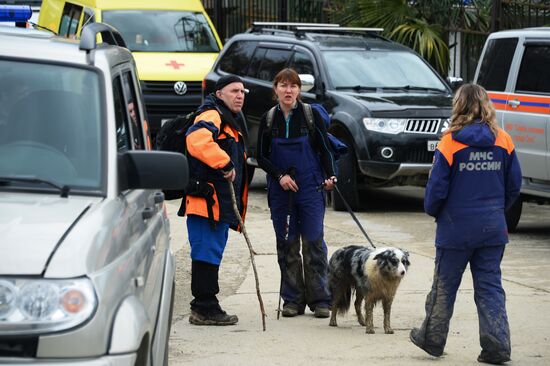 Search operation for missing girl in Sochi