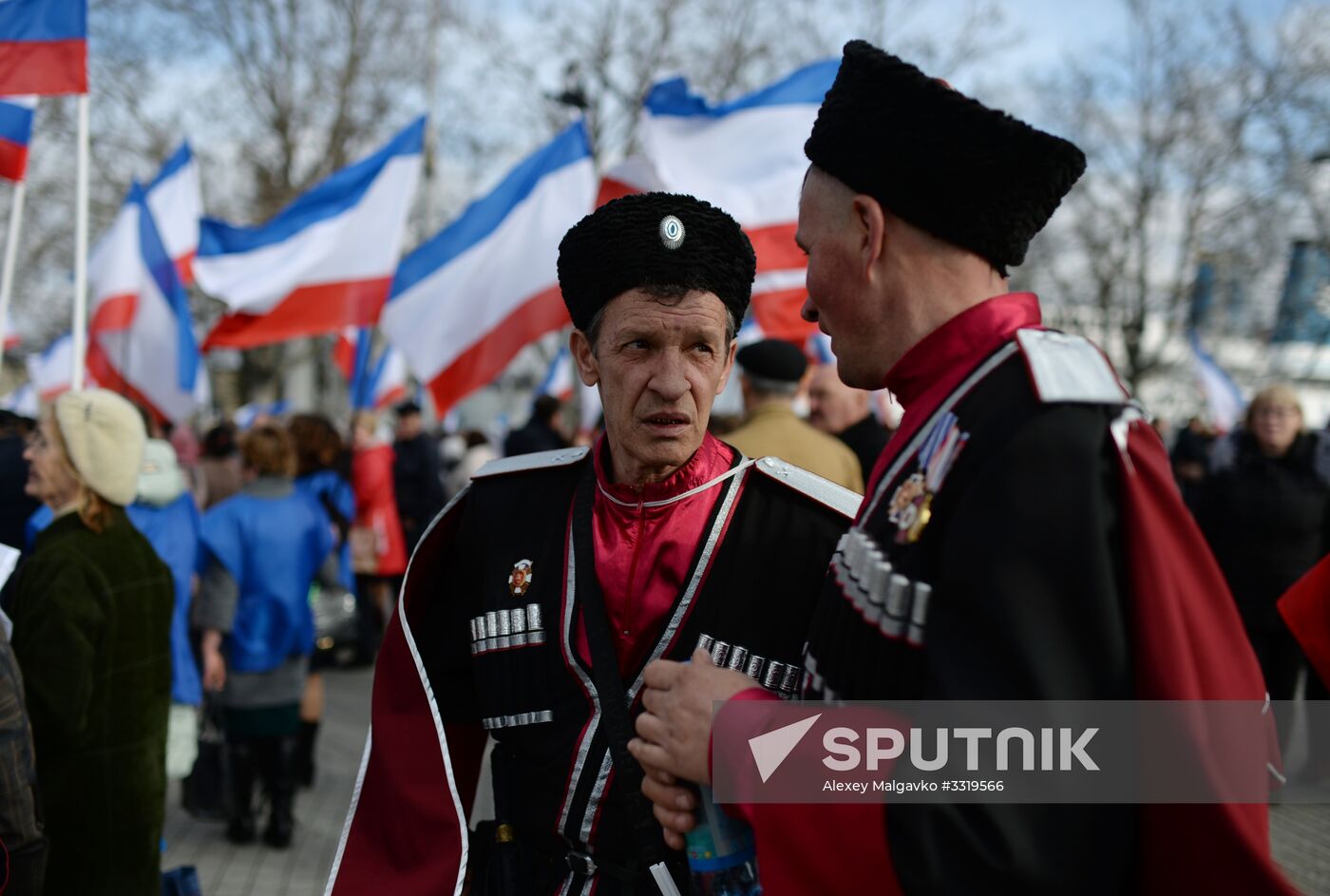 Rally in Sevastopol marking fourth anniversary of Crimea's reunification with Russia