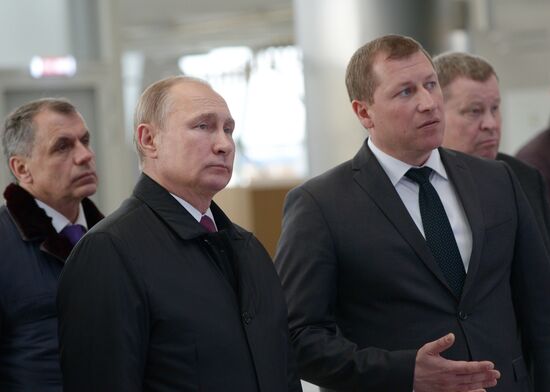 President Vladimir Putin's working trip to Southern Federal District