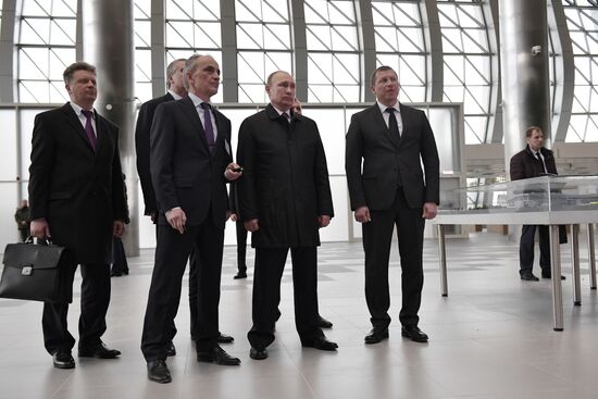 President Vladimir Putin's working trip to Southern Federal District