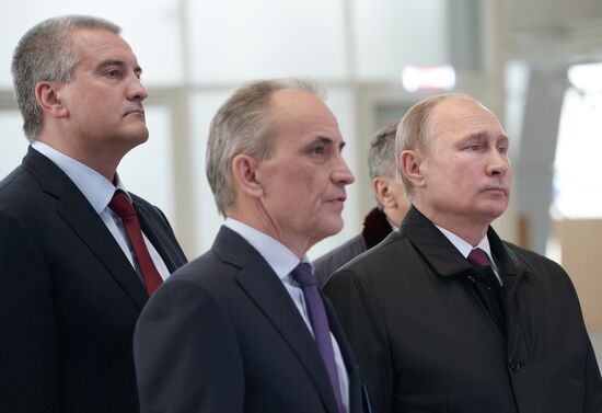 President Vladimir Putin's working trip to Southern Federal District