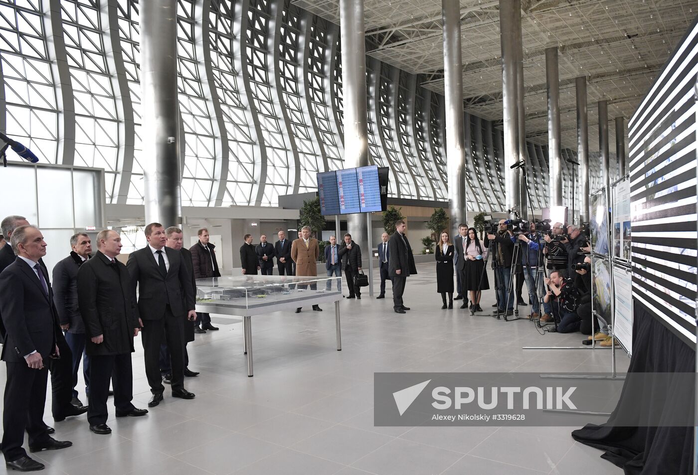 President Vladimir Putin's working trip to Southern Federal District