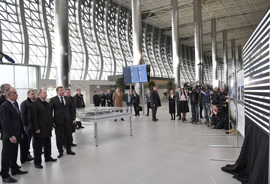 President Vladimir Putin's working trip to Southern Federal District