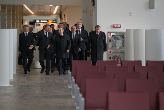 President Vladimir Putin's working trip to Southern Federal District
