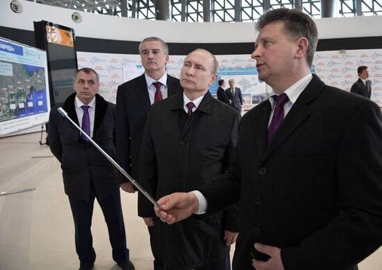 President Vladimir Putin's working trip to Southern Federal District