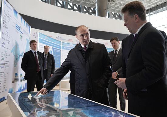 President Vladimir Putin's working trip to Southern Federal District