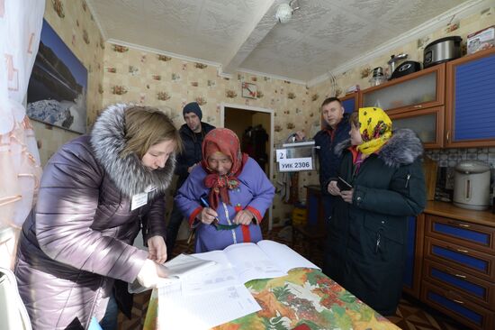 Early voting in Tyumen Region