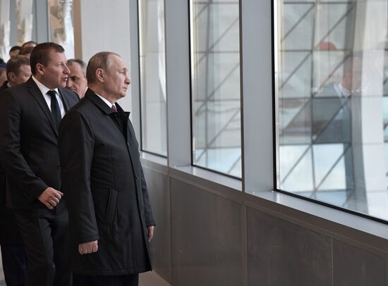 President Vladimir Putin's working trip to Southern Federal District
