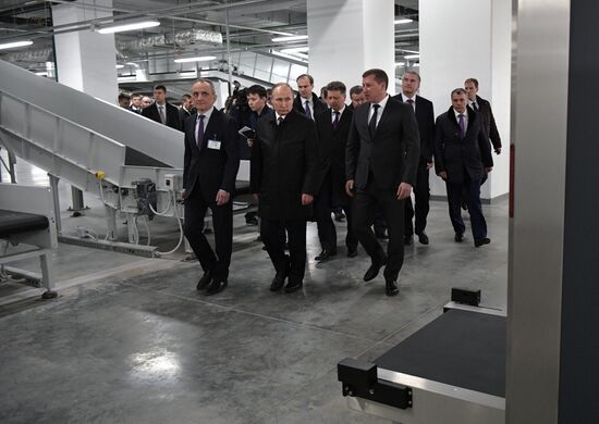 President Vladimir Putin's working trip to Southern Federal District
