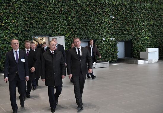 President Vladimir Putin's working trip to Southern Federal District