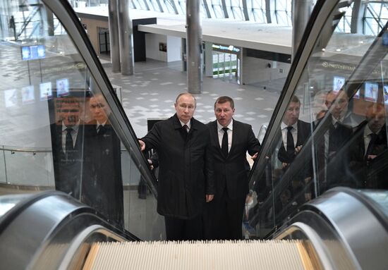 President Vladimir Putin's working trip to Southern Federal District