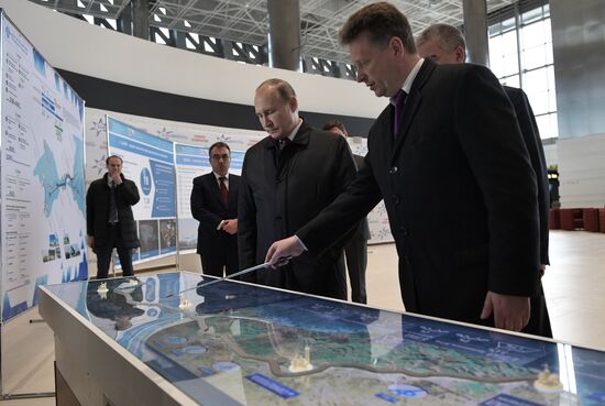 President Vladimir Putin's working trip to Southern Federal District