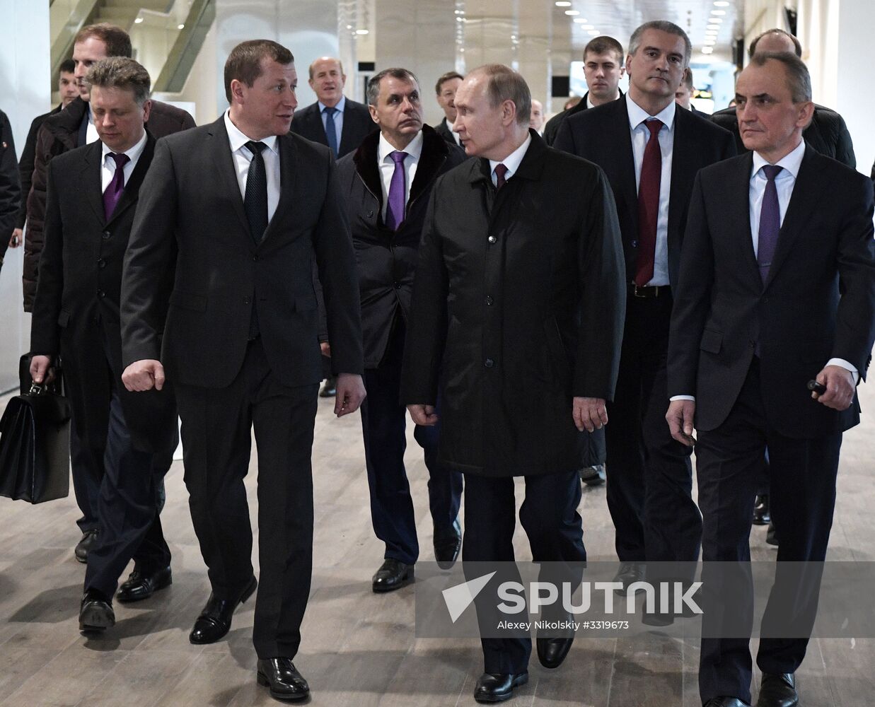 President Vladimir Putin's working trip to Southern Federal District