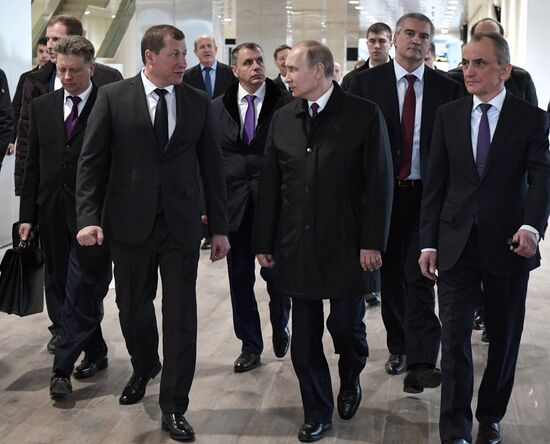 President Vladimir Putin's working trip to Southern Federal District