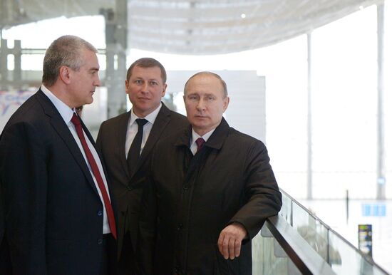 President Vladimir Putin's working trip to Southern Federal District