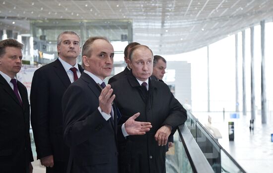 President Vladimir Putin's working trip to Southern Federal District