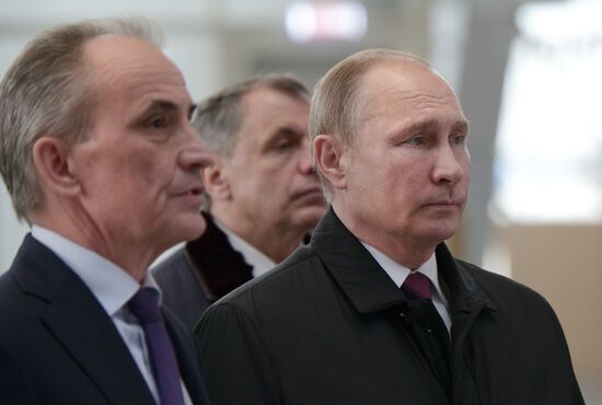 President Vladimir Putin's working trip to Southern Federal District