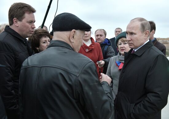 President Vladimir Putin's working trip to Southern Federal District