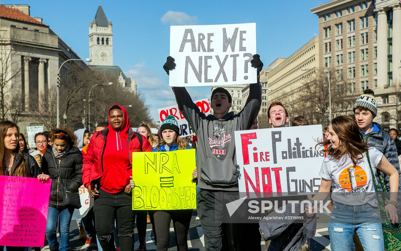 Anti firearms rally in Washington D.C.