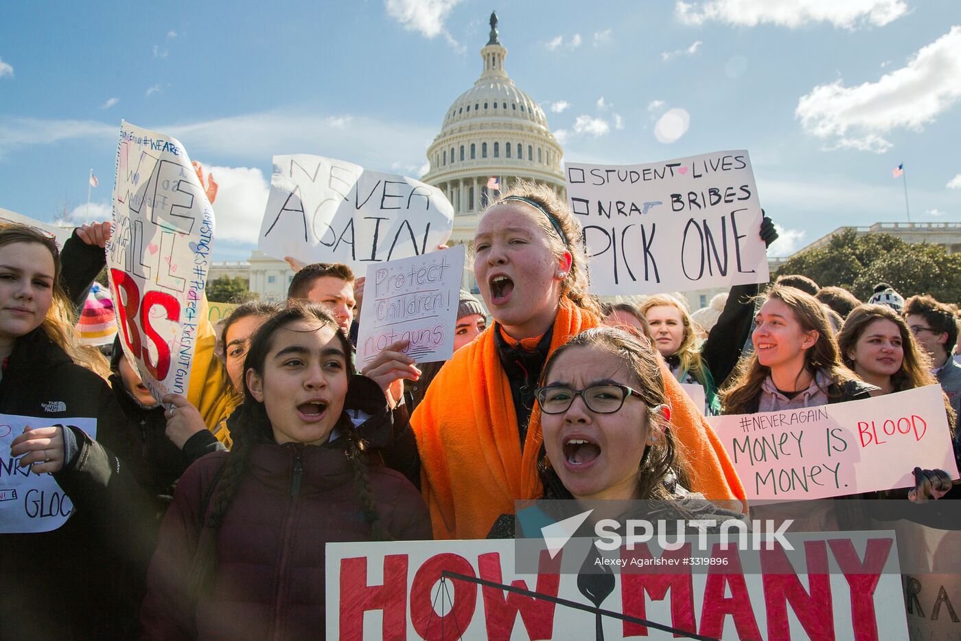 Anti firearms rally in Washington D.C.