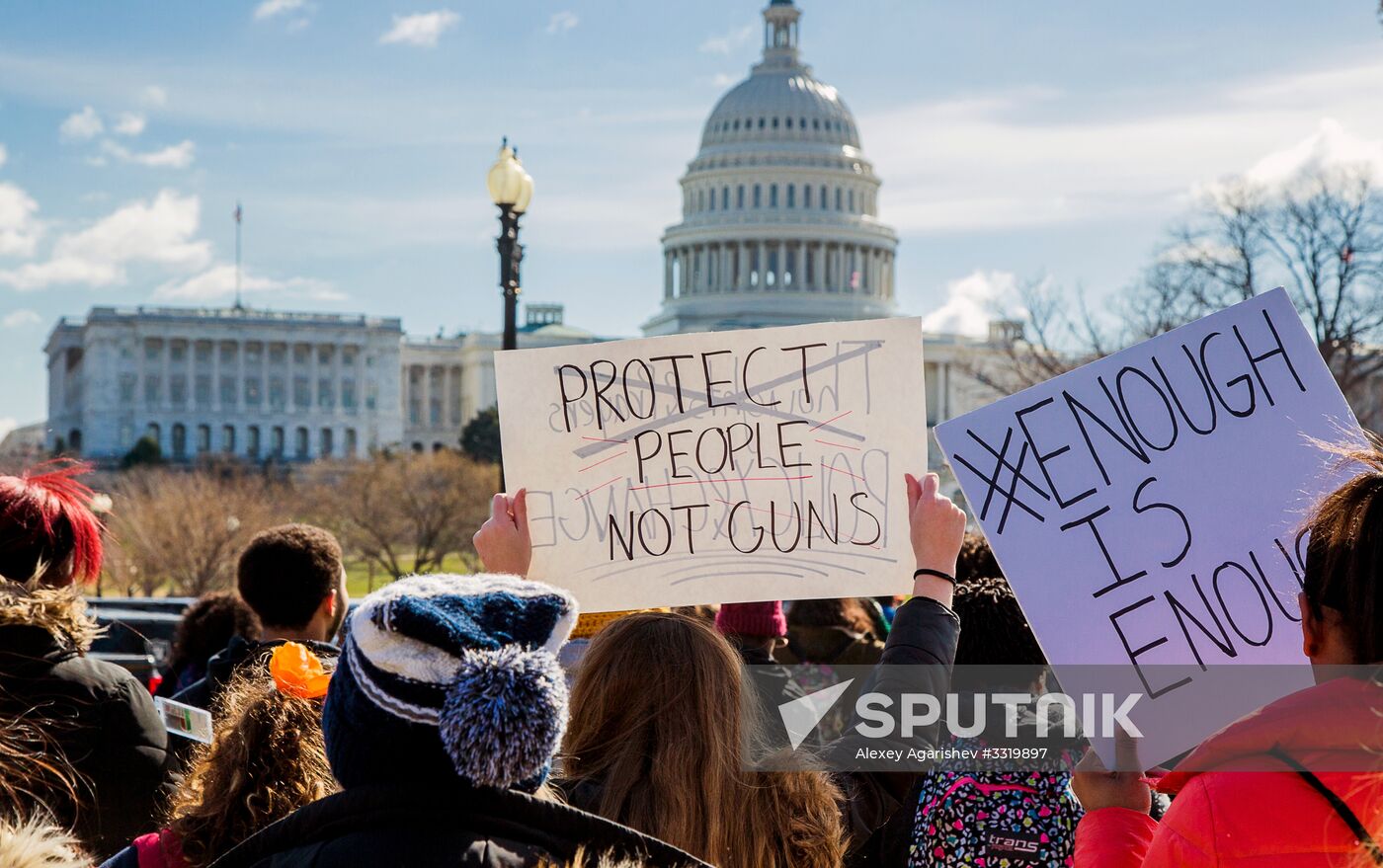 Anti firearms rally in Washington D.C.