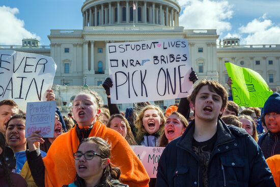 Anti firearms rally in Washington D.C.