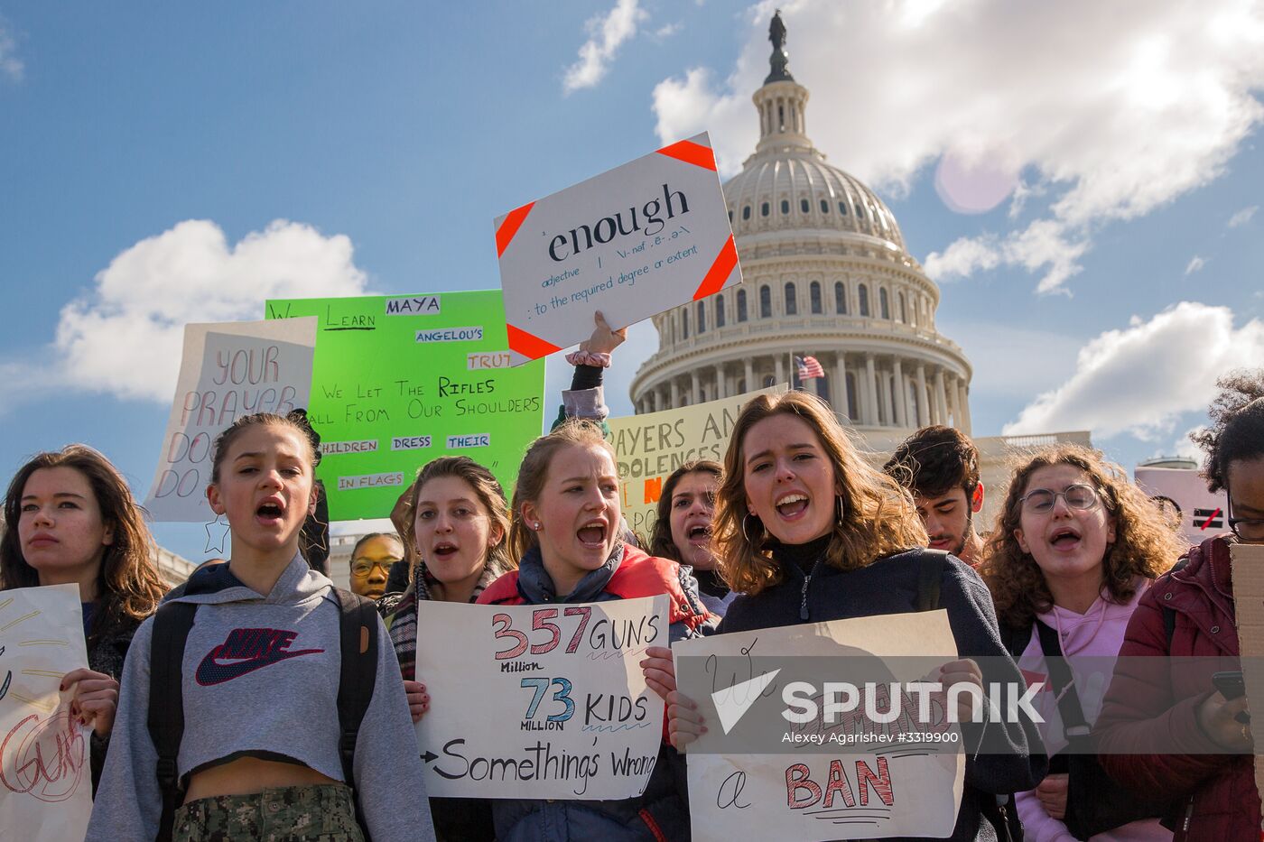 Anti firearms rally in Washington D.C.