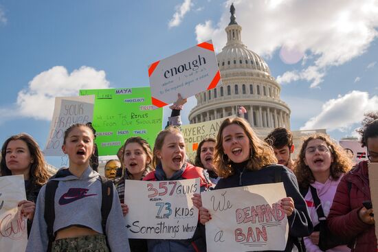 Anti firearms rally in Washington D.C.