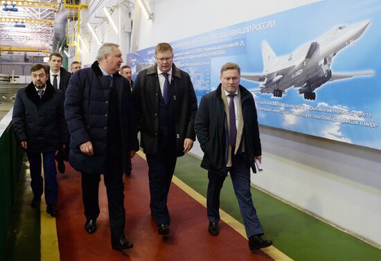 Deputy Prime Minister Dmitry Rogozin visits Samara