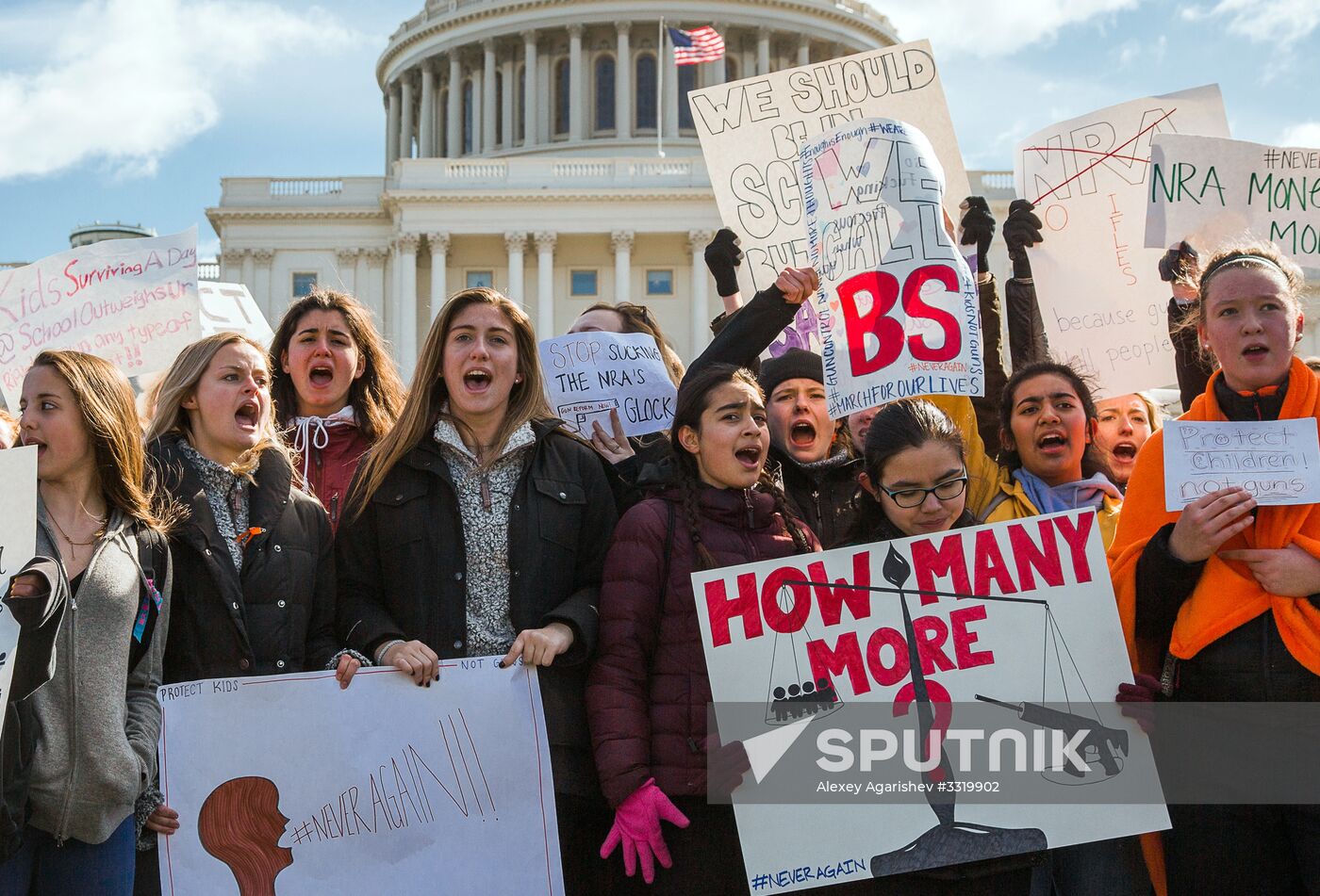 Anti firearms rally in Washington D.C.