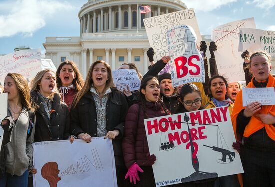 Anti firearms rally in Washington D.C.