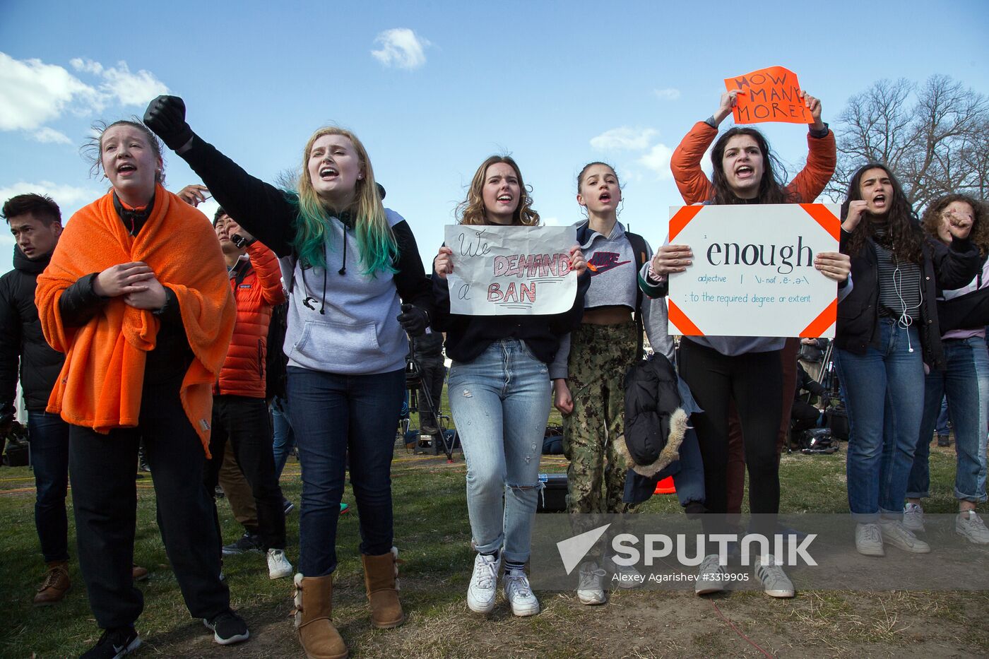 Anti firearms rally in Washington D.C.