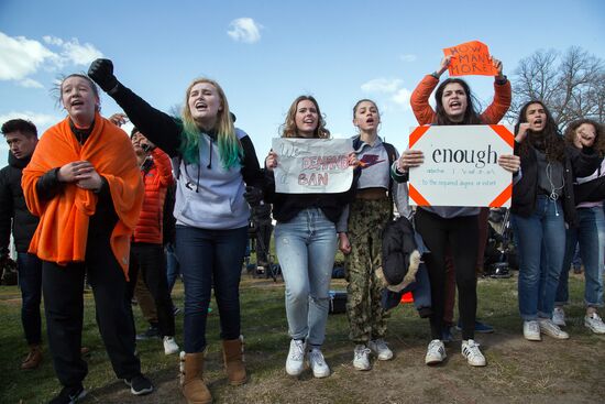 Anti firearms rally in Washington D.C.