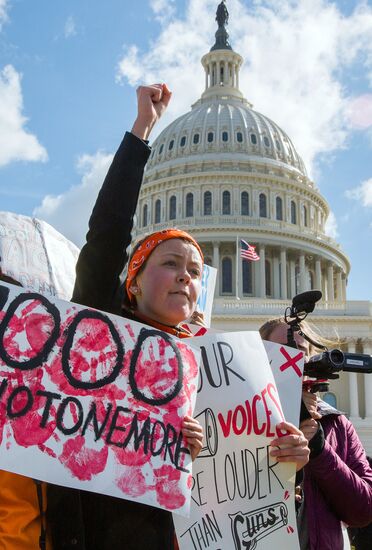 Anti firearms rally in Washington D.C.