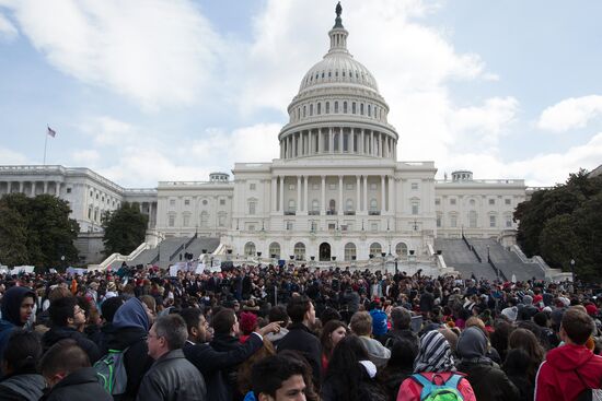 Anti firearms rally in Washington D.C.