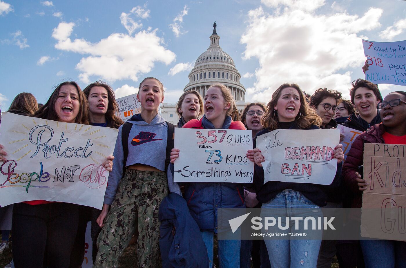 Anti firearms rally in Washington D.C.