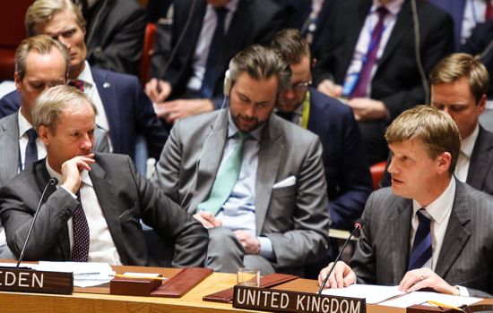 UN Security Council meeting in New York