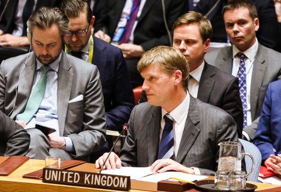 UN Security Council meeting in New York