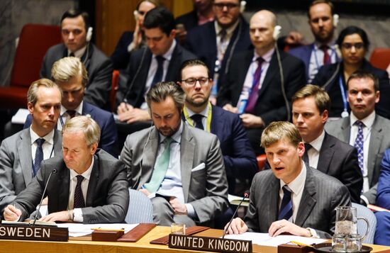 UN Security Council meeting in New York