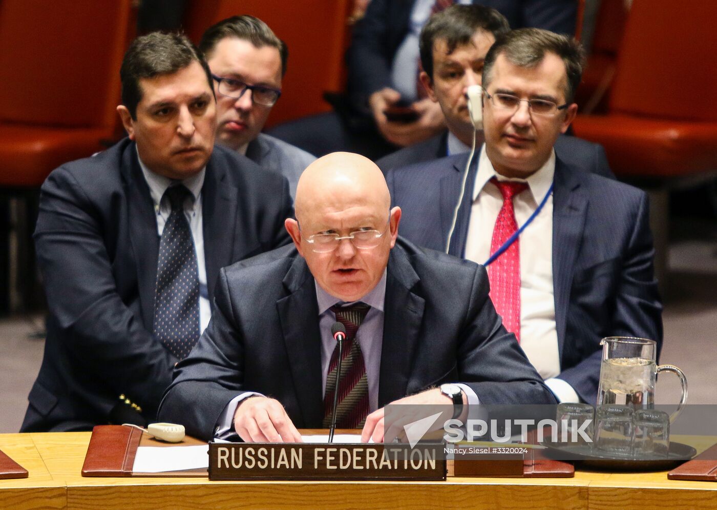 UN Security Council meeting in New York