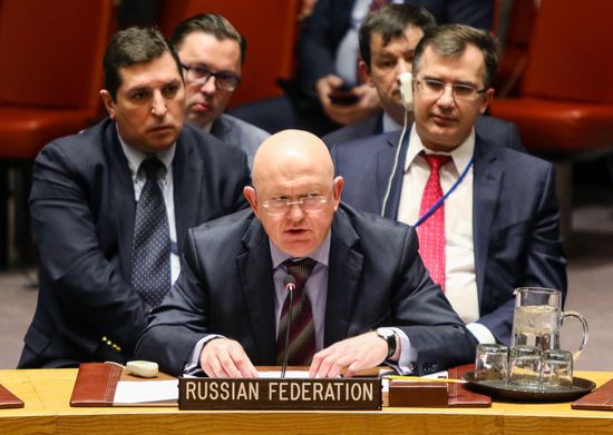 UN Security Council meeting in New York