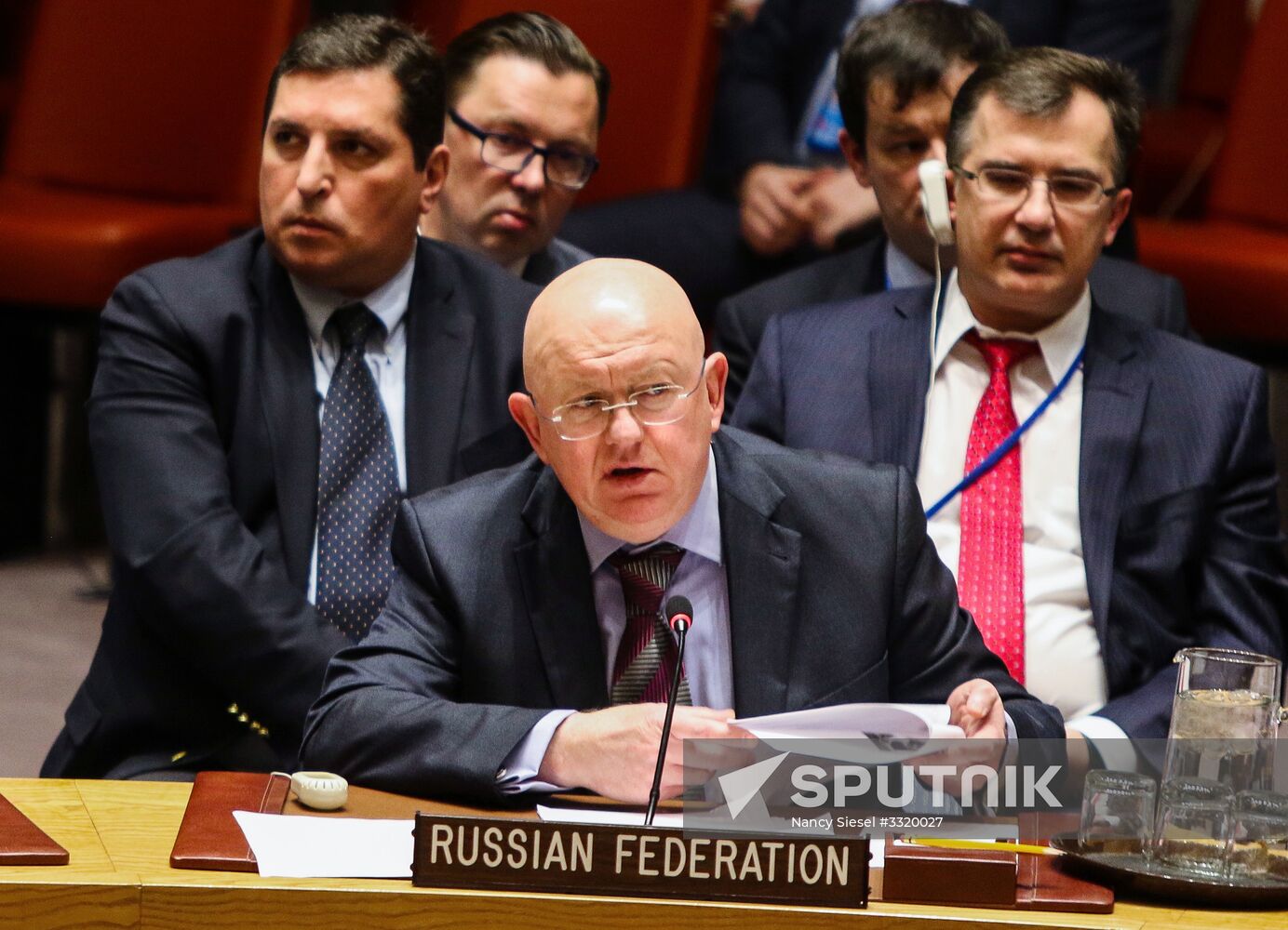 UN Security Council meeting in New York