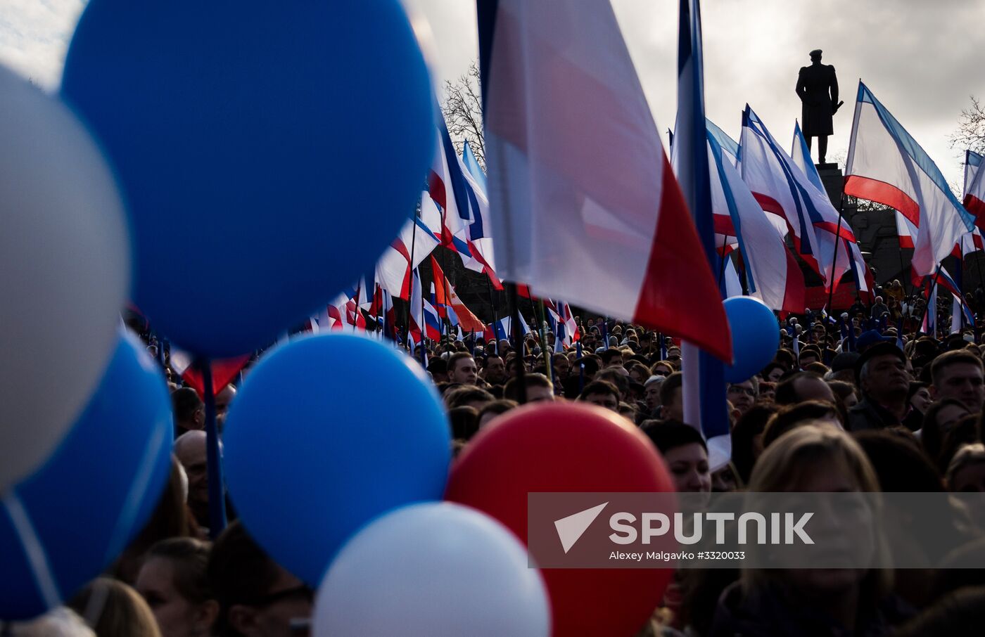 Rally in Sevastopol marking fourth anniversary of Crimea's reunification with Russia