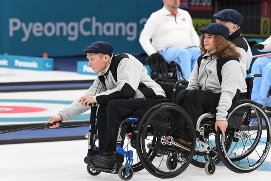 2018 Winter Paralympics. Curling. Switzerland vs. Russia