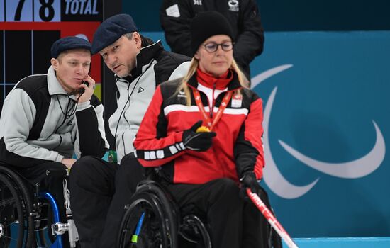 2018 Winter Paralympics. Curling. Switzerland vs. Russia